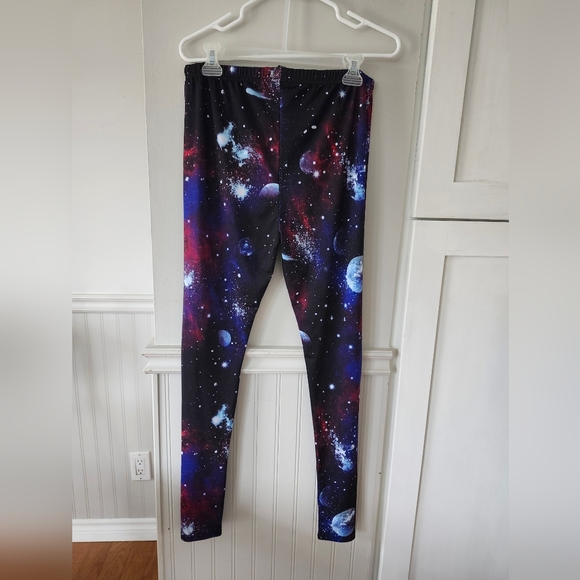 Galaxy Leggings Urban Planet size L - Picture 3 of 7
